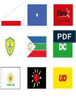 Banderas de Partidos Politicos