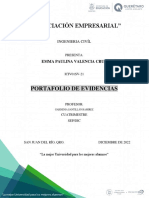 Portafolio de Evidencia Negociación Empresarial Epvc 01