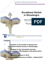 Broadband Market in Monetengro: WWW - Ekip.me