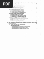 Class 10 Preposition Practice Worksheet | PDF