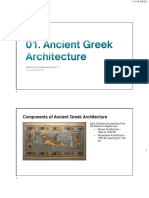 Archist1 - Greek Architecture - Notes