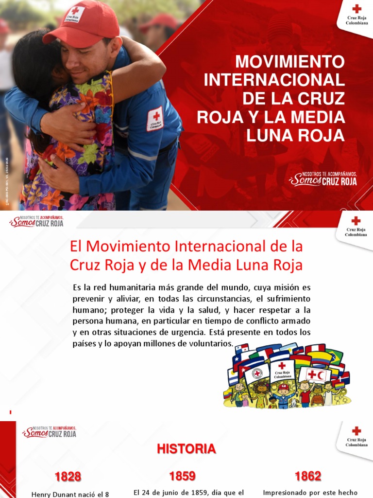 Historia y misión de la Cruz Roja | PDF | Movimiento Internacional de ...
