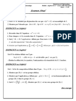 Examen1+Solution Algèbre 1