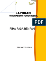 Laporan Obserfasi Revisi Rima Raga Rempah Ternate Maluku Utara