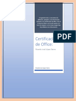 Certificación Office: definición, ejemplos e información