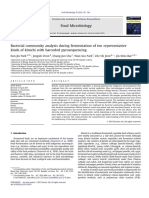 Bacterial Community Analysis During Fermentation of Ten Representative Kinds of Kimchi