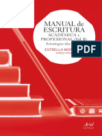 MANUAL de ESCRITURA. ACADÉMICA y PROFESIONAL (Vol. II) Estrategias Discursivas ESTRELLA MONTOLÍO (DIRECTORA)