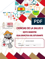 Sexto Semestre.-Guia Didactica Del Estudiante. - Ciencias de La Salud II