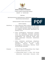 Perda Sleman Nomor 12 Tahun 2020 ttg Penyelenggaraan Ketentraman, Ketertiban Umum 