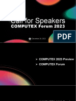 Preview of COMPUTEX Forum 2023
