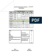 Horario Grupo D Tecnológico Industrial Gertrudis Bocanegra