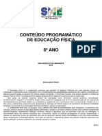 Ed - Física-6º Ano - Proposta