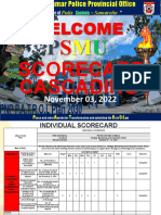 Scorecard Cascading PPO To Line Unit