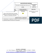 Acta N°1 Comité Territorial para El Abordaje Integral de Las Violencias