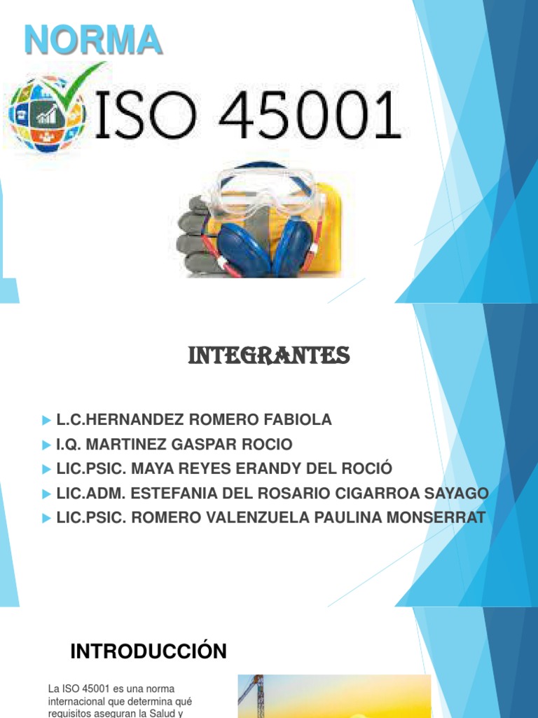 Trabajo Final Norma Iso 45001 | PDF | Business