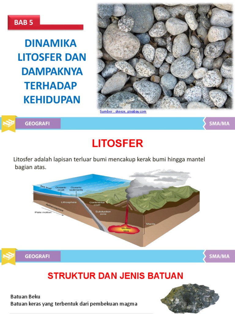 Dinamika Litosfer (Lapisan Bumi) | PDF
