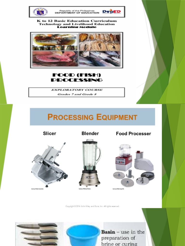 Food (Fish) Processing PDF