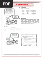 La Sinonimia
