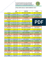 Jadwal Khotib Sholat Jum'at 2023