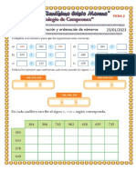 Comparación de Números