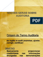 Noções Gerais Sobre Auditoria