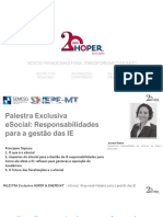 Palestra Esocial - Responsabilidade para Gestoes - SESMEG-SINEP MT - 17.07.18