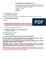 Tabla de Documentos para Expediente 2022b