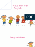 Expressing Congratulations and Hopes in English