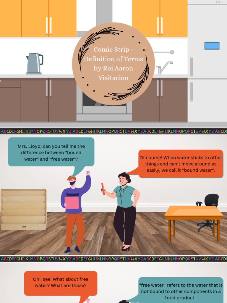 Comic Strip Definition of Terms Visitacion | PDF | Heat | Water