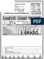 3°? Examen ME Trimestre II? 22-23