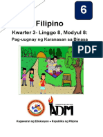 Filipino 6 Q3 Mod8 Pag Uugnay NG Karanasan Sa Binasa V4