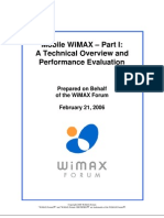 Mobile WiMAX - Part I a Technical Overview and Performance Evaluation