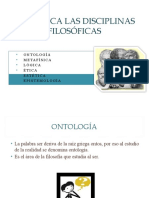 Identifica Las Disciplinas Filosóficas