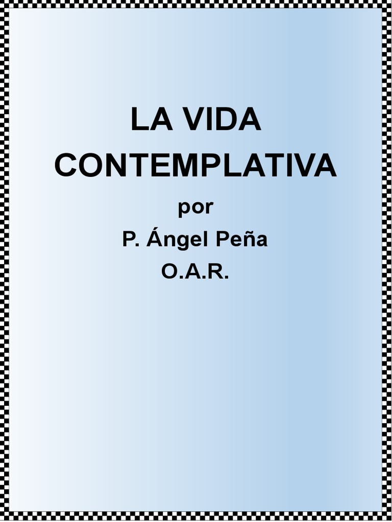 Ebook-La Vida Contemplativa | PDF | Amor | Oración