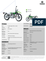 2023 klx230s Abs Es La Spec Sheet