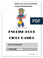 English Book Ciclo Basico: Casa de La Cultura Ecuatoriana