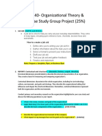 Organizational Design Assignmnt