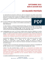 Bon A Savoir n10 Les Salaries Proteges