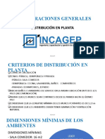 Distribución en Planta