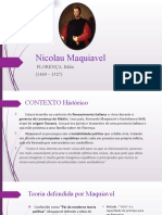 Nicolau Maquiavel, o pai da política moderna