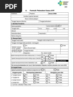 MR01 Form Investigasi Kasus Suspek Campak Rubella 2019 PDF | PDF