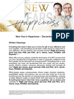 English Written Clearings - New Years Happiness - A4