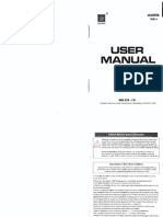 User Manual CX-10 Micro Drone