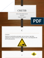 CRETIB: Clasificación de residuos peligrosos (C, R, E, T, I, B