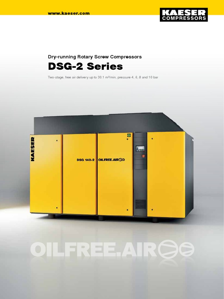 KAESER DSG-2 Series Compressors Overview | PDF | Clothes Dryer | Heat ...