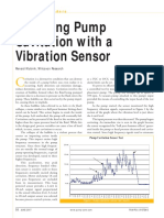 Detecting Pump Cavitation With Vibration Sensor