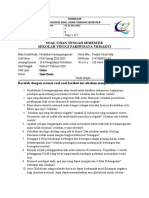 Soal UTS PKN KSA Genap 2022-2023 Fendra Yakob Selly