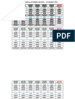 Jadwal Kerja 11 Juli