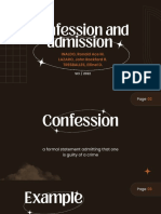 Confession and Admission 1