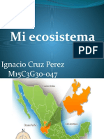 Mi Ecosistema: Ignacio Cruz Perez M15C3G30-047